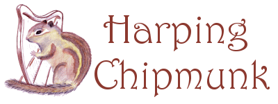 Click to visit 'Harping Chipmunk', a website devoted to one woman's love for the harp, and chipmunks!